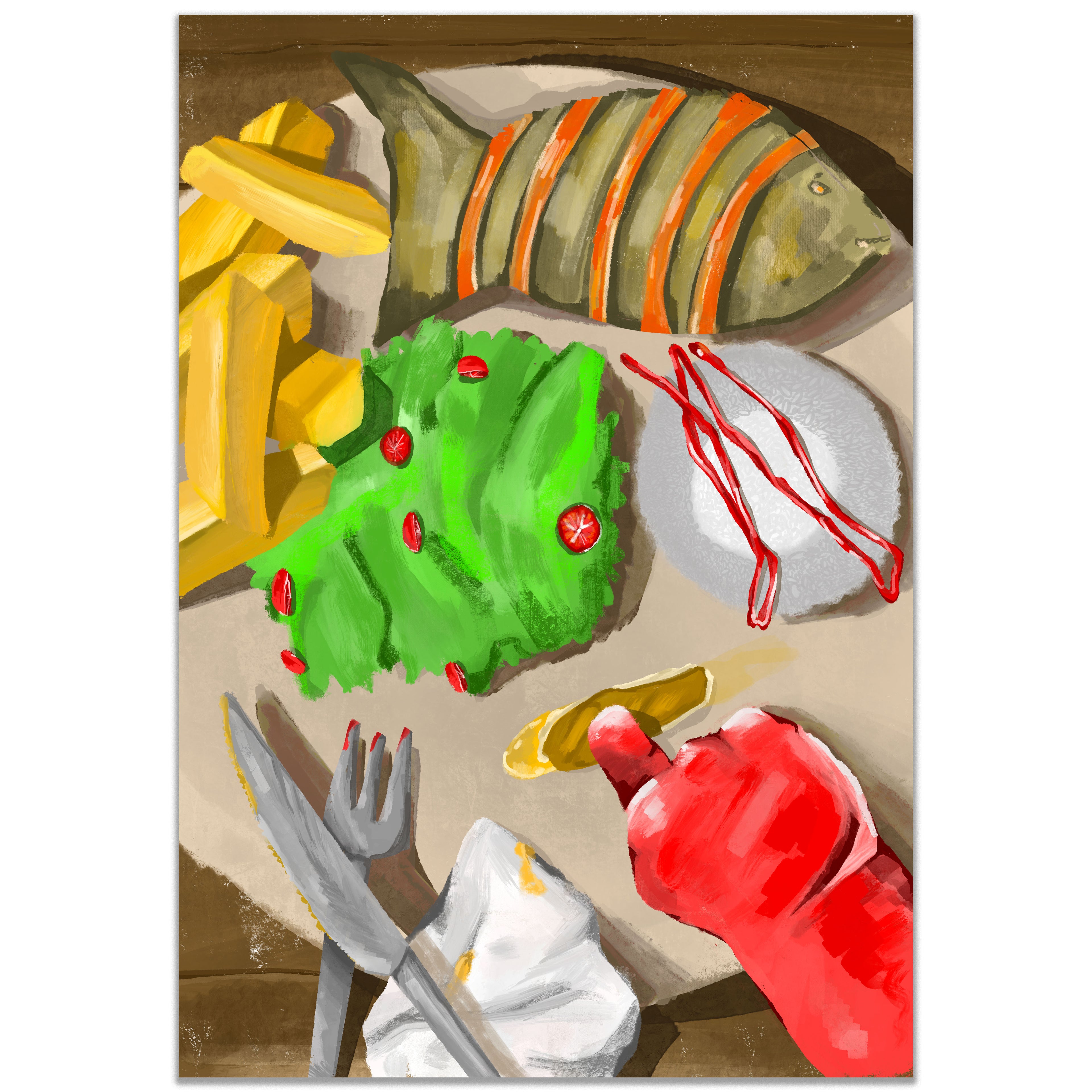 "Almuerzo columbiano"